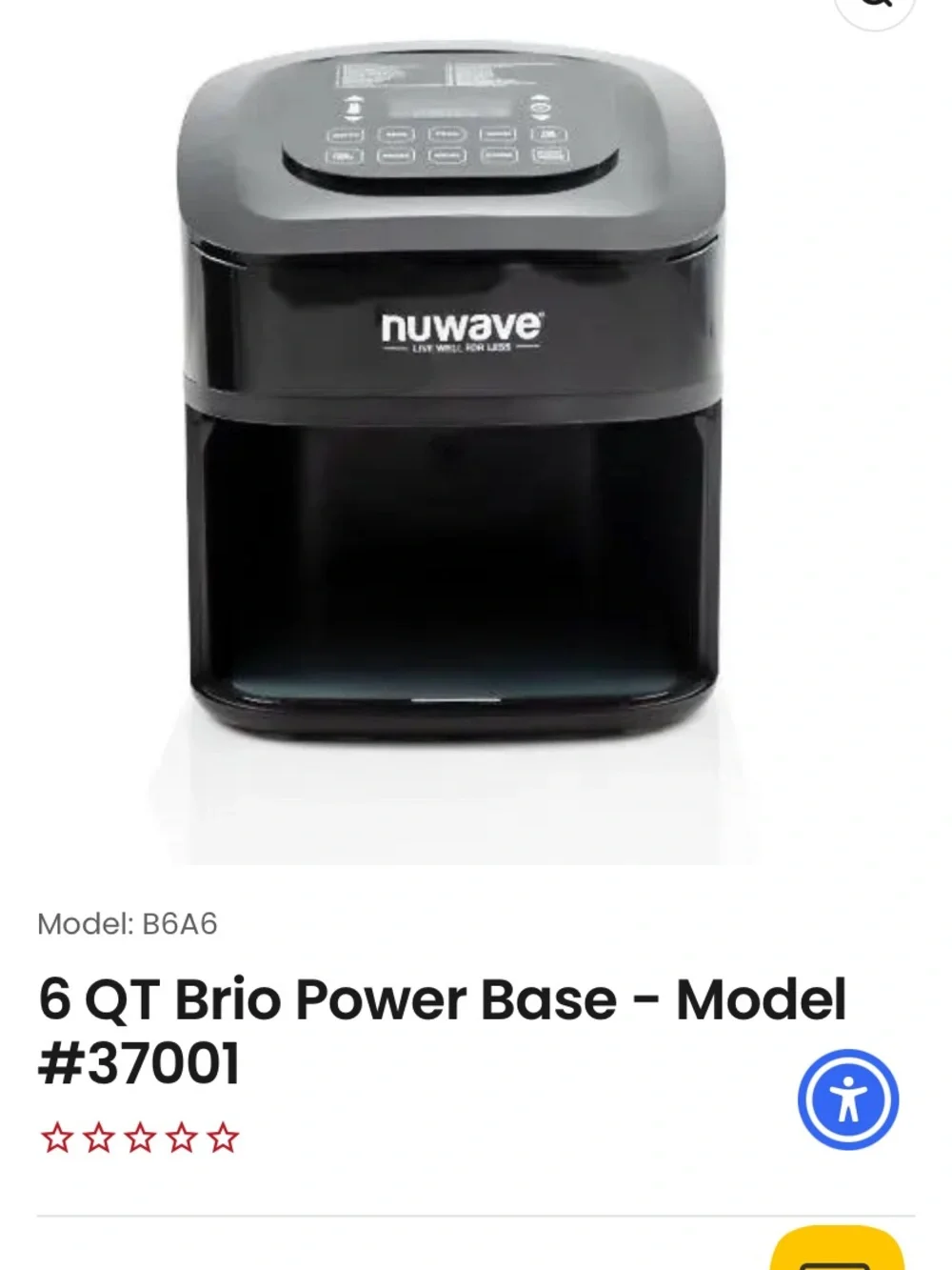 Nuwave retails $150